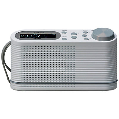 ROBERTS Play 10 DAB/DAB+/FM Portable Digital Radio White
